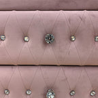 ACME 30826 Reggie Chest, Pink Fabric