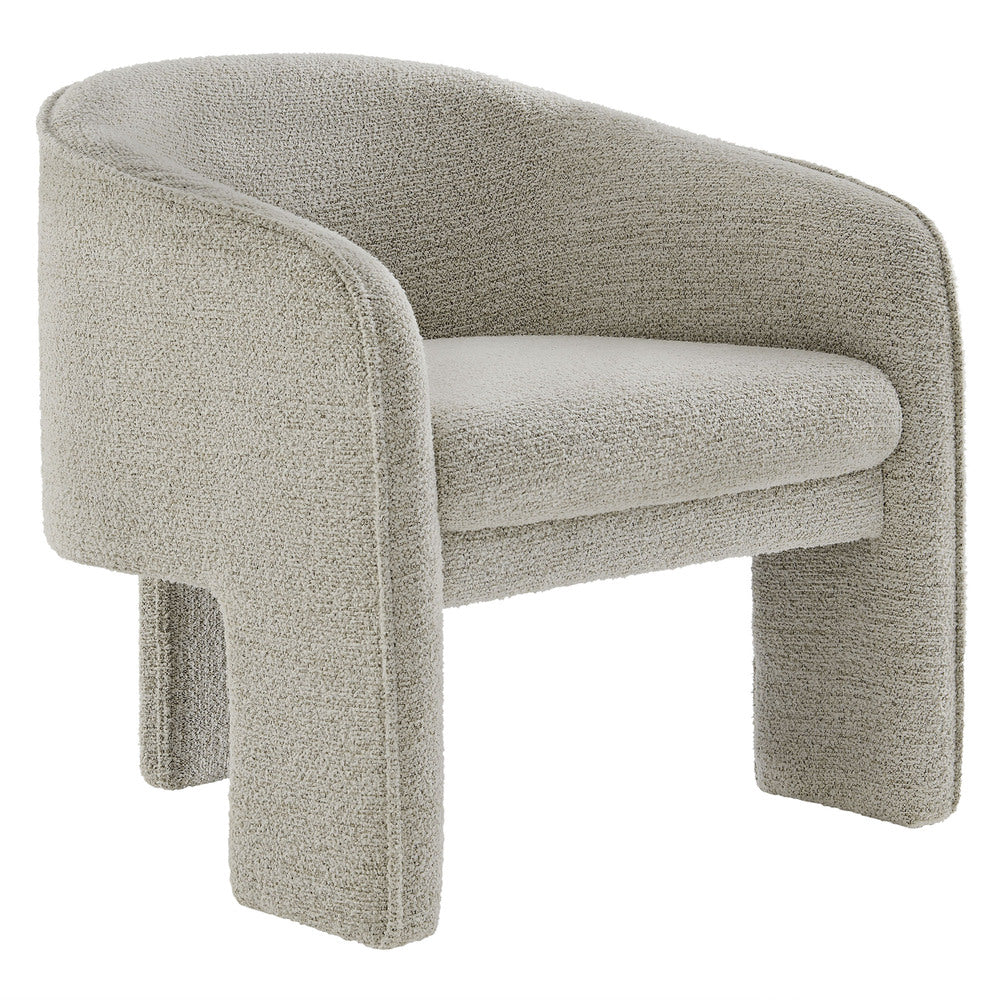 Modway EEI-7101 Greer Boucle Fabric Upholstered Accent Armchair