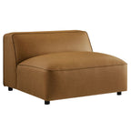 Modway EEI-7121 Auren Upholstered Vegan Leather Modular Armless Chair