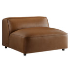 Modway EEI-7121 Auren Upholstered Vegan Leather Modular Armless Chair