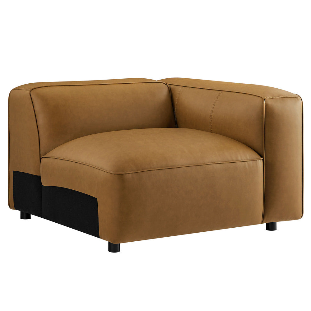 Modway EEI-7122 Auren Upholstered Vegan Leather Modular Right Armchair
