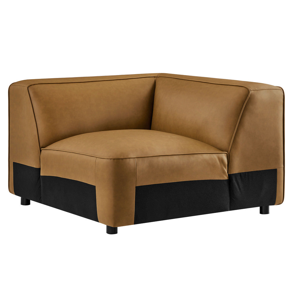 Modway EEI-7123 Auren Upholstered Vegan Leather Modular Corner Chair