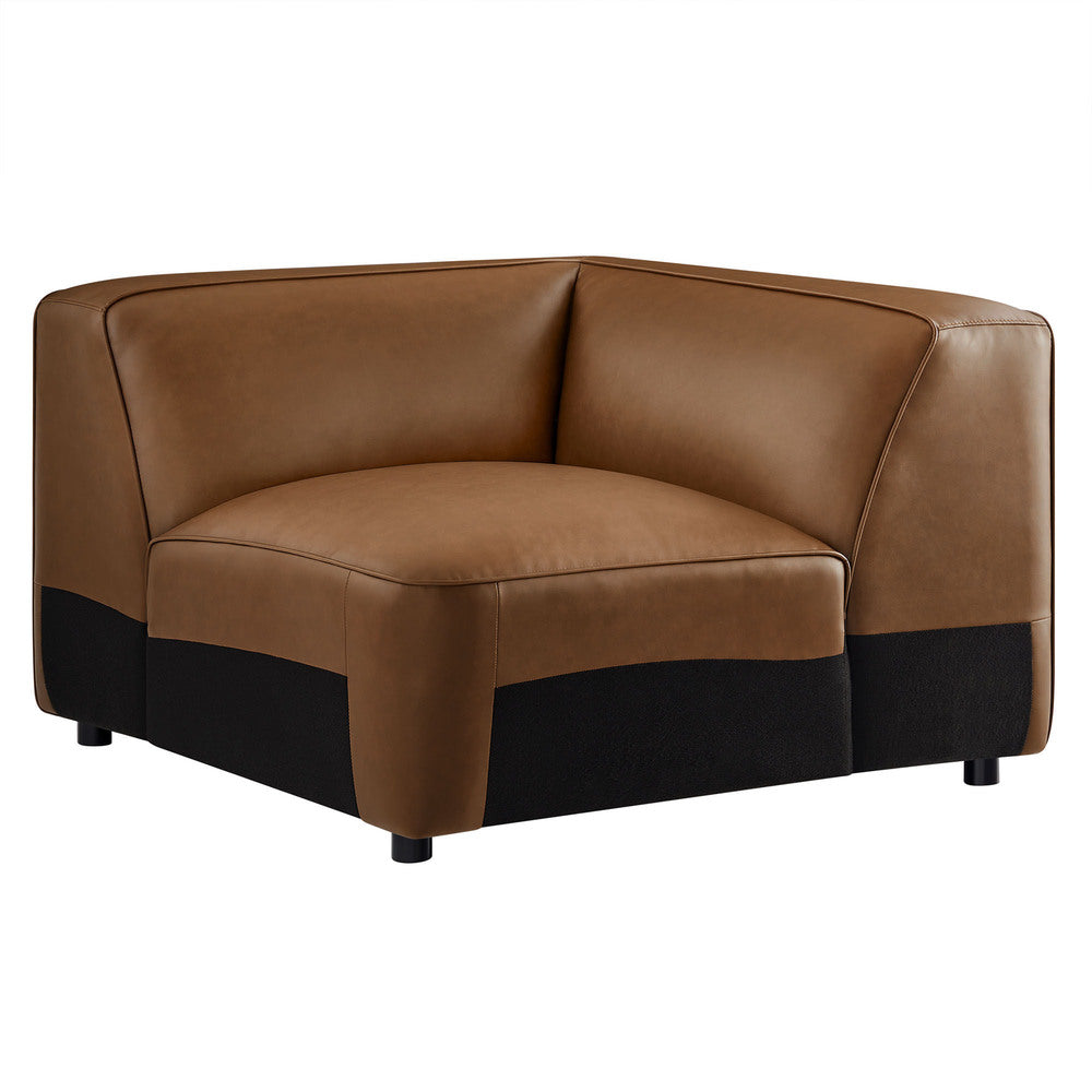 Modway EEI-7123 Auren Upholstered Vegan Leather Modular Corner Chair