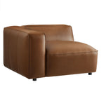Modway EEI-7124 Auren Upholstered Vegan Leather Modular Left Armchair