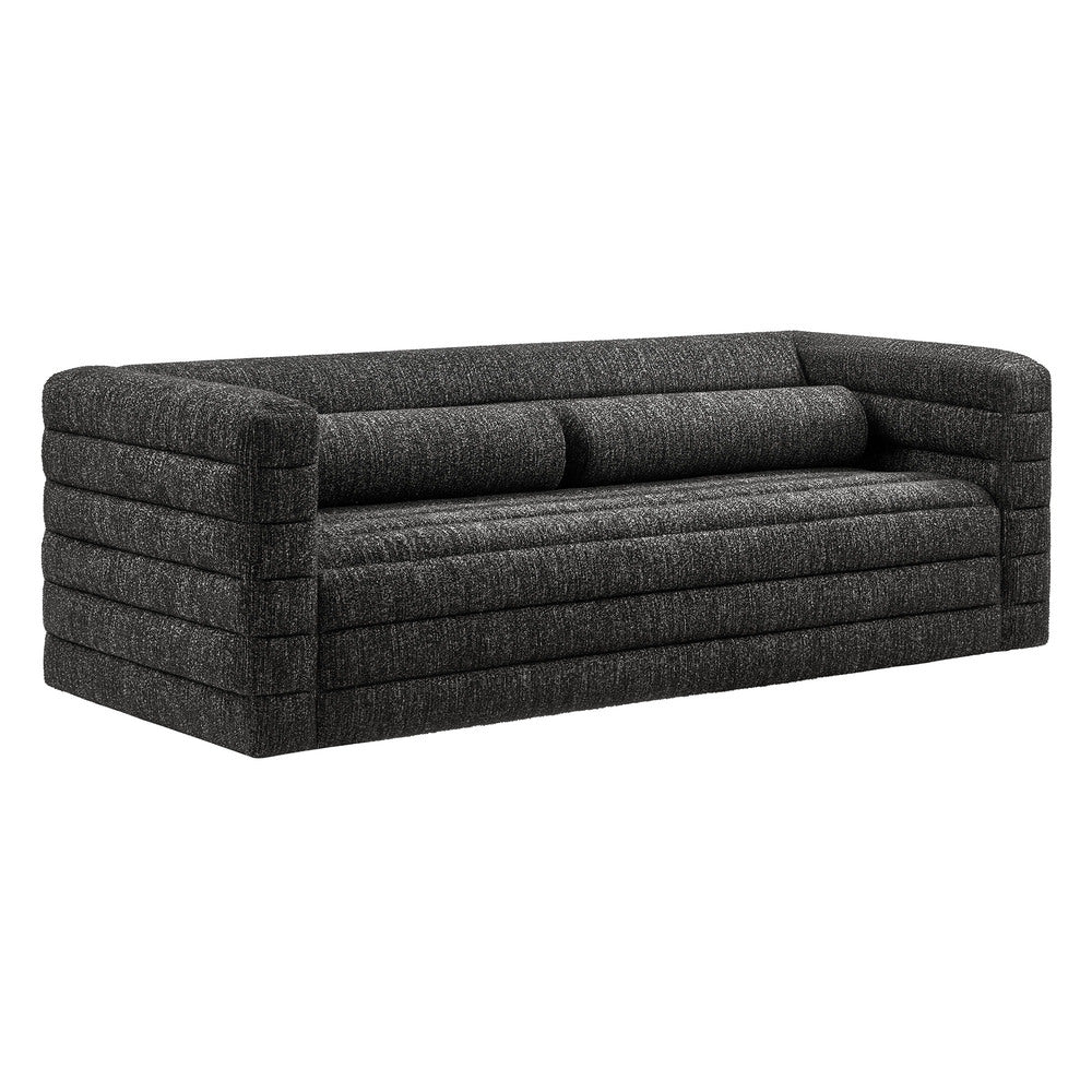 Modway EEI-7136 Relle Channel Tufted Boucle Upholstered Sofa