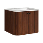 Modway EEI-7162 Zia 24" Wall-Mount Bathroom Vanity with Marble Sink