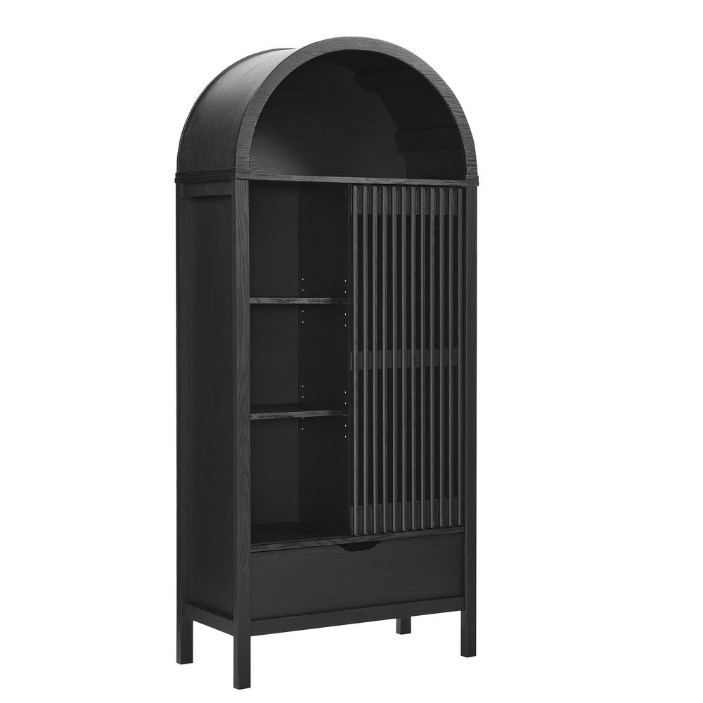 Modway EEI-7167 Vaughn 71" Arched Storage Display Cabinet