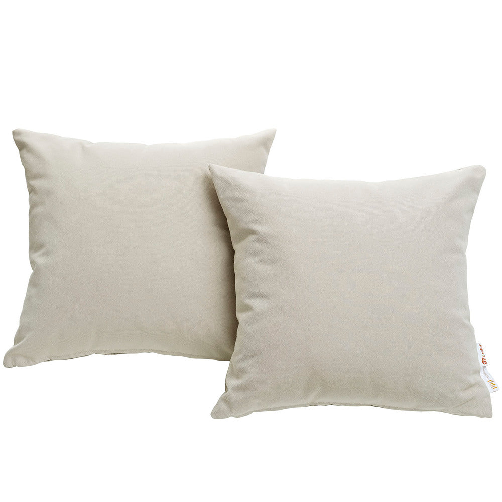 Modway EEI-2002 Summon 2 Piece Outdoor Patio Sunbrella&reg; Pillow Set
