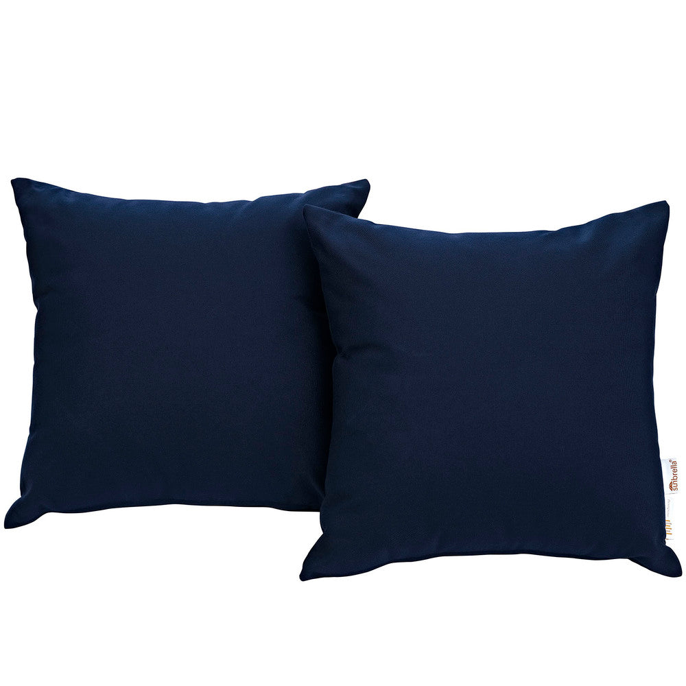 Modway EEI-2002 Summon 2 Piece Outdoor Patio Sunbrella&reg; Pillow Set