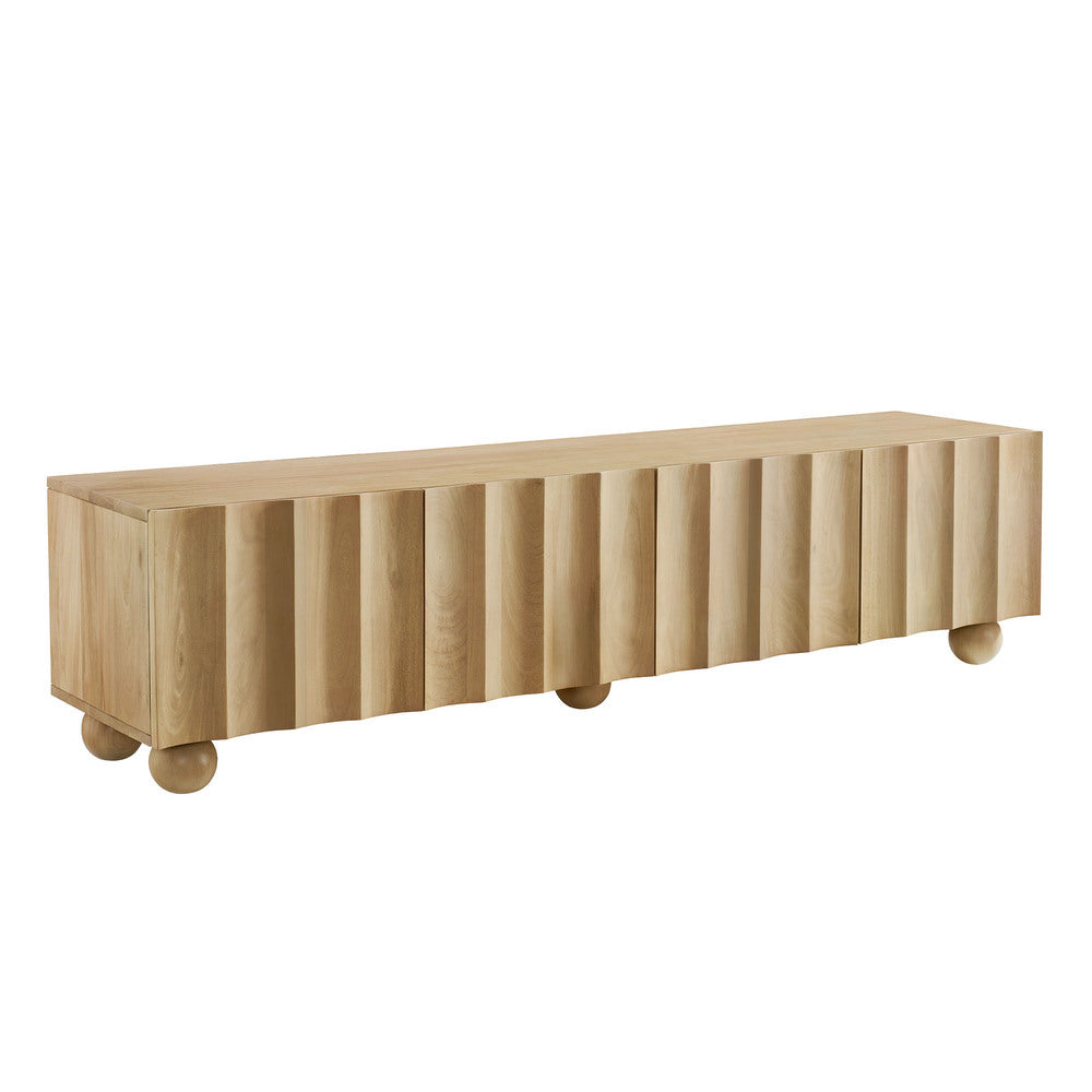 Modway EEI-7184 Sorren Scalloped 71" Wood TV Stand