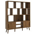 Modway EEI-7194 Transmit 59" Bookcase with Sliding Doors