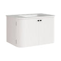 Modway EEI-7208 Zia 30" Wall-Mount Bathroom Vanity with Marble Sink