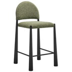Modway EEI-7221 Hayley Upholstered Fabric Counter Stool