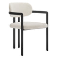 Modway EEI-7229 Elio Barrel Fabric and Metal Dining Chair