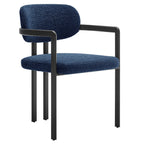 Modway EEI-7229 Elio Barrel Fabric and Metal Dining Chair