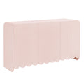 Modway EEI-7241 Dahlia Fluted and Scalloped Sideboard Storage Cabinet