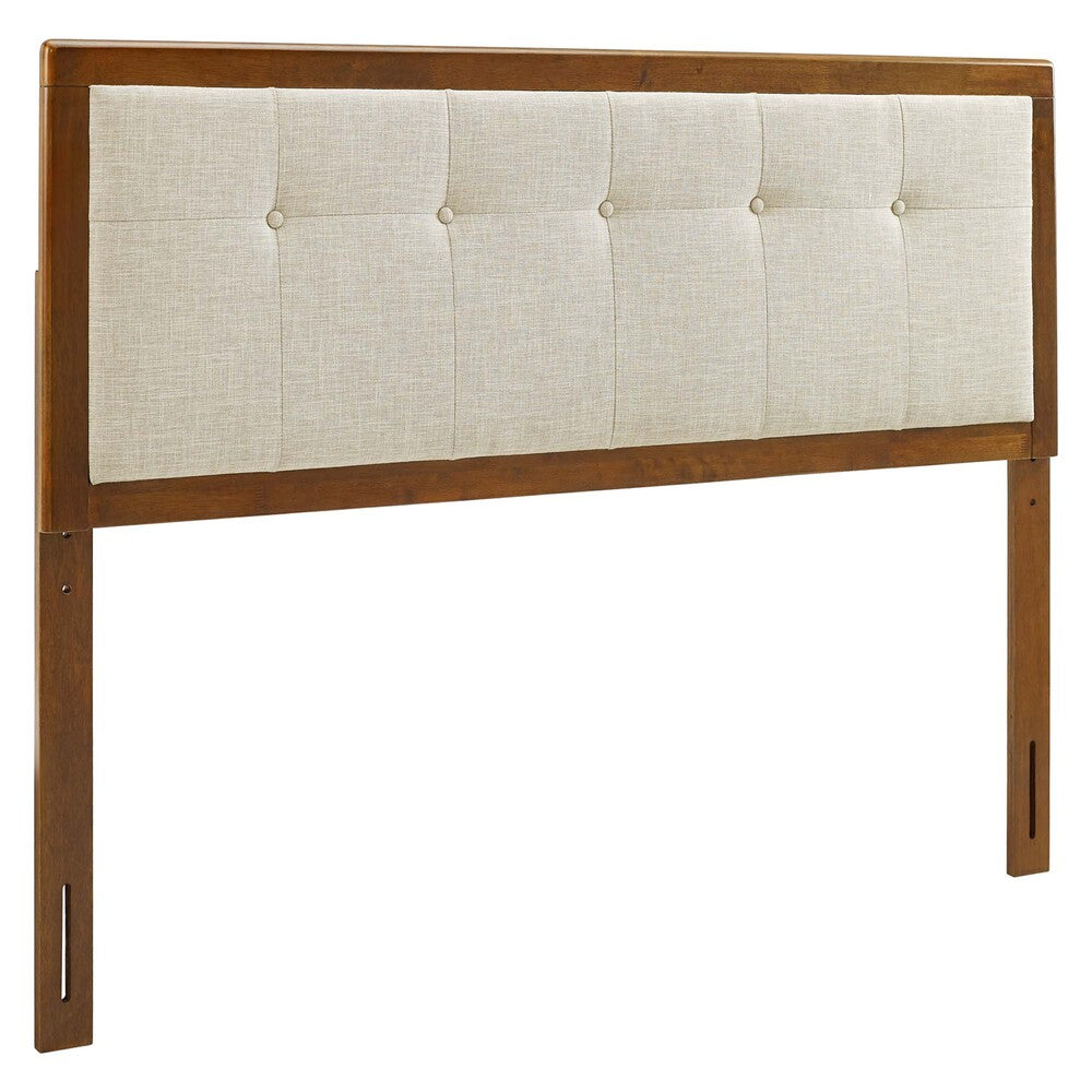 Modway MOD-6226 Draper Tufted Fabric and Wood Queen Headboard