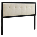 Modway MOD-6227 Draper Tufted Fabric and Wood King Headboard