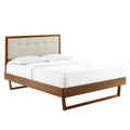 Modway MOD-6634 Willow Wood Full Platform Bed With Angular Frame