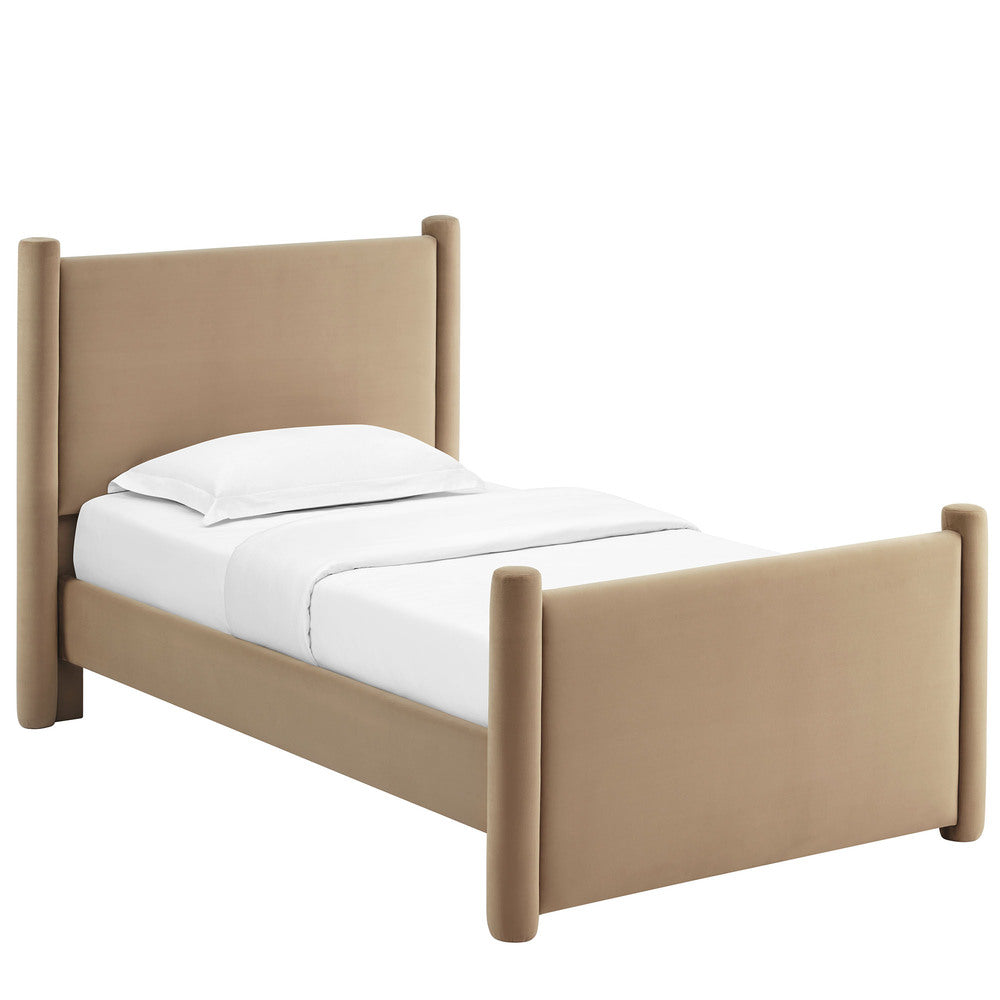 Modway MOD-7173 Rael Performance Velvet Twin Platform Bed