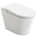 ENVO Echo Elongated 1.28 GPF Smart Bidet Toilet in White with Auto Open, Auto Flush, Heated Seat, Voice and Wifi Control