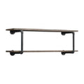 ACME 35888 Brantley Wall Rack, Antique Oak & Sandy Gray Finish