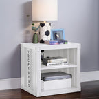 ACME 35907 Cargo Nightstand, White