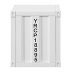 ACME 35907 Cargo Nightstand, White