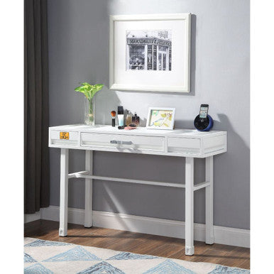 ACME 35909 Cargo Vanity Desk, White