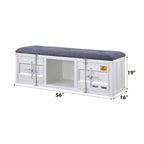 ACME 35912 Cargo Bench, White