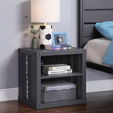 ACME 35922 Cargo Nightstand, Gunmetal