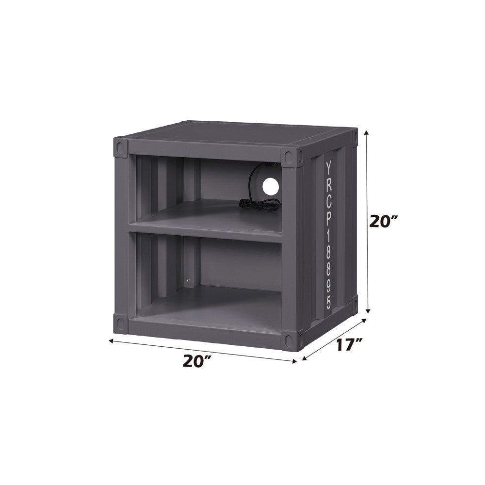 ACME 35922 Cargo Nightstand, Gunmetal