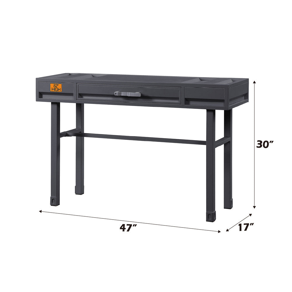 ACME 35924 Cargo Vanity Desk, Gunmetal