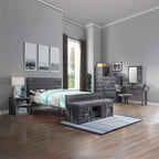 ACME 35924 Cargo Vanity Desk, Gunmetal