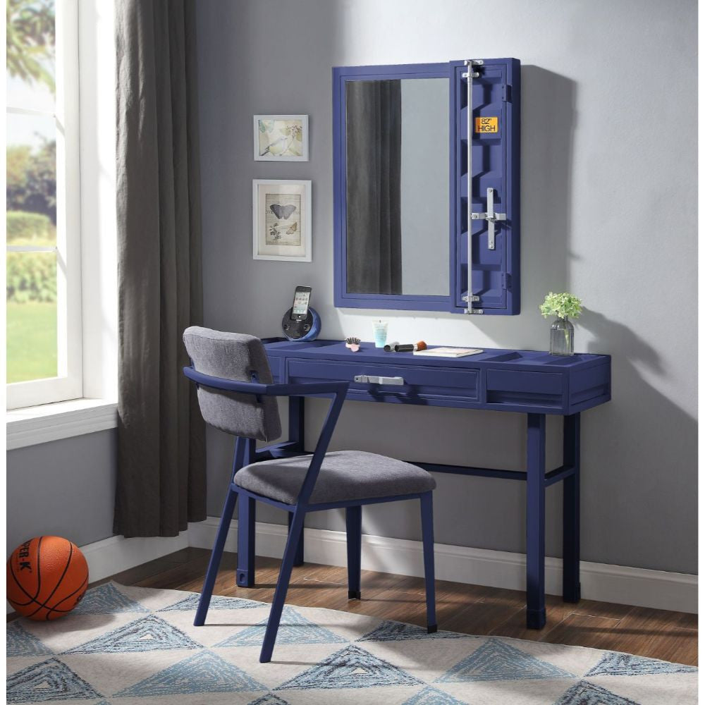 ACME 35939 Cargo Vanity Desk, Blue