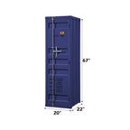 ACME 35941 Cargo Single Door Wardrobe, Blue
