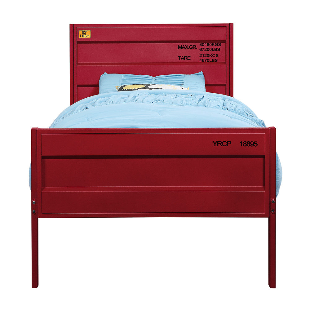 ACME 35950T Cargo Twin Bed, Red