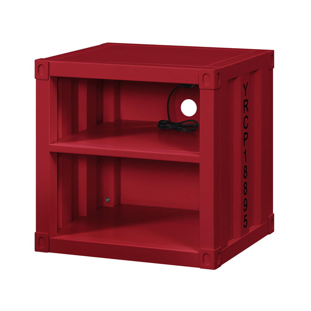 ACME 35951 Cargo Nightstand, Red