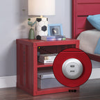 ACME 35951 Cargo Nightstand, Red