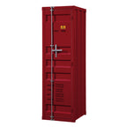 ACME 35955 Cargo Single Door Wardrobe, Red
