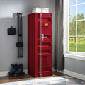 ACME 35955 Cargo Single Door Wardrobe, Red
