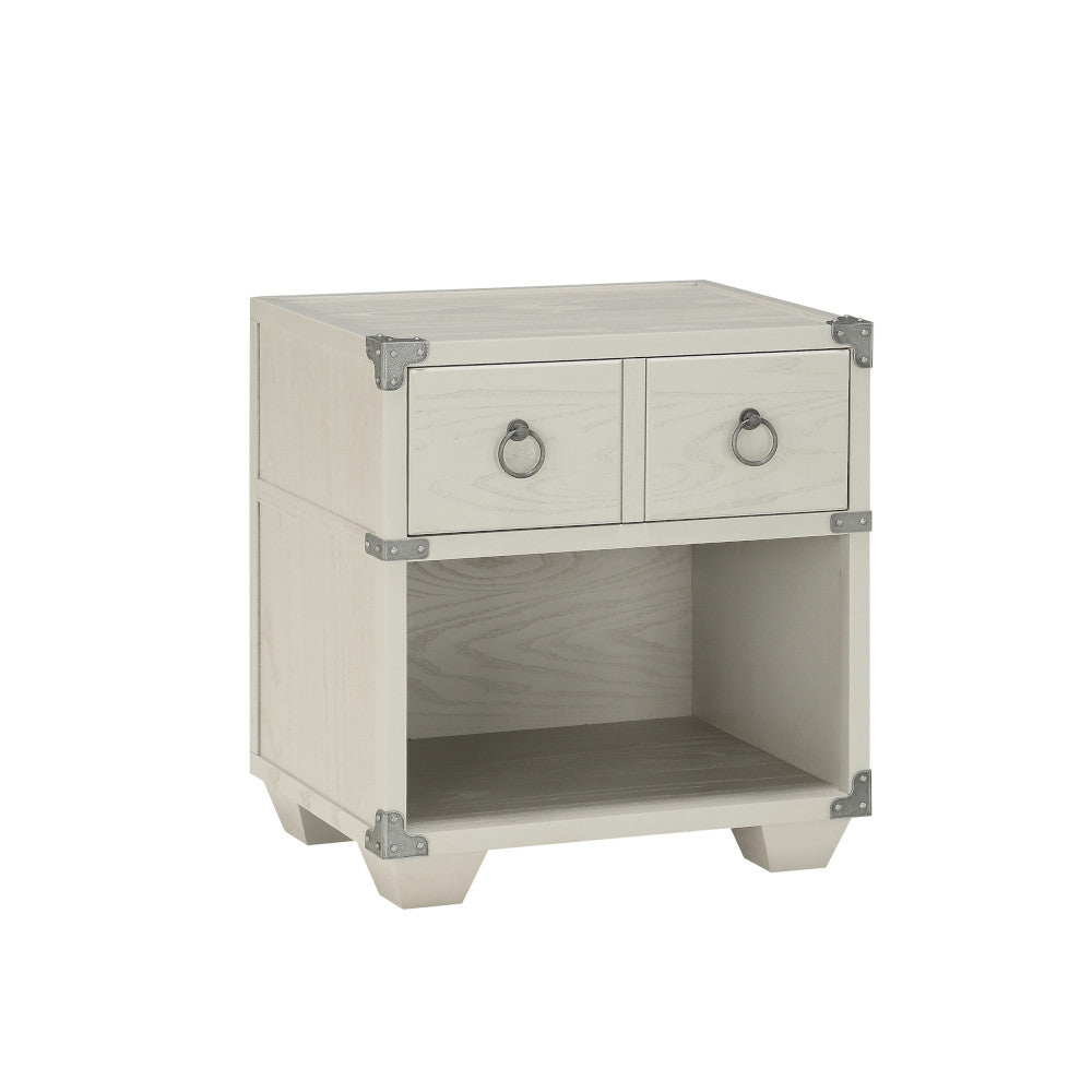 ACME 36128 Orchest Nightstand with USB Dock (1 Drw), Gray