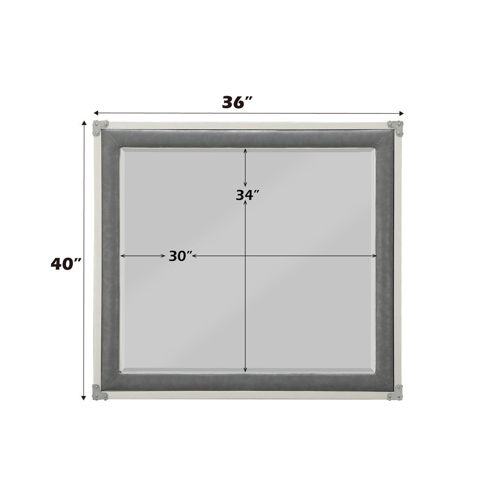 ACME 36139 Orchest Mirror, Gray