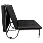 ACME 37276 Senon Adjustable Chair (Futon), Silver & Black