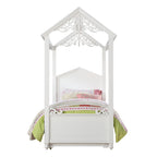 ACME 37350T Rapunzel Twin Bed, White (1Set/2Ctn)