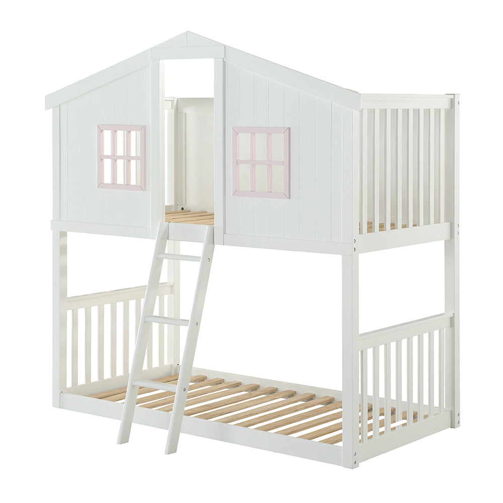 ACME 37410 Rohan Cottage Twin/Twin Bunk Bed
