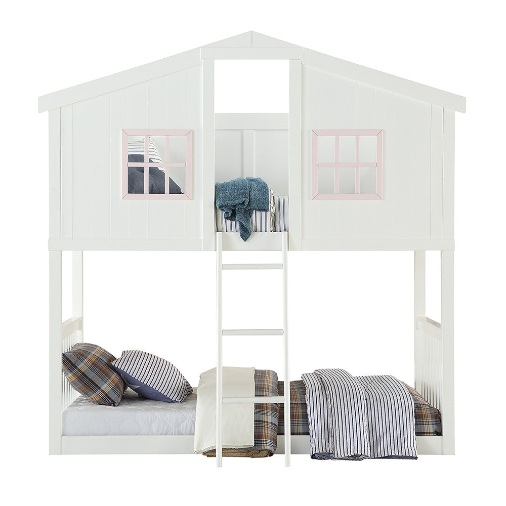 ACME 37410 Rohan Cottage Twin/Twin Bunk Bed