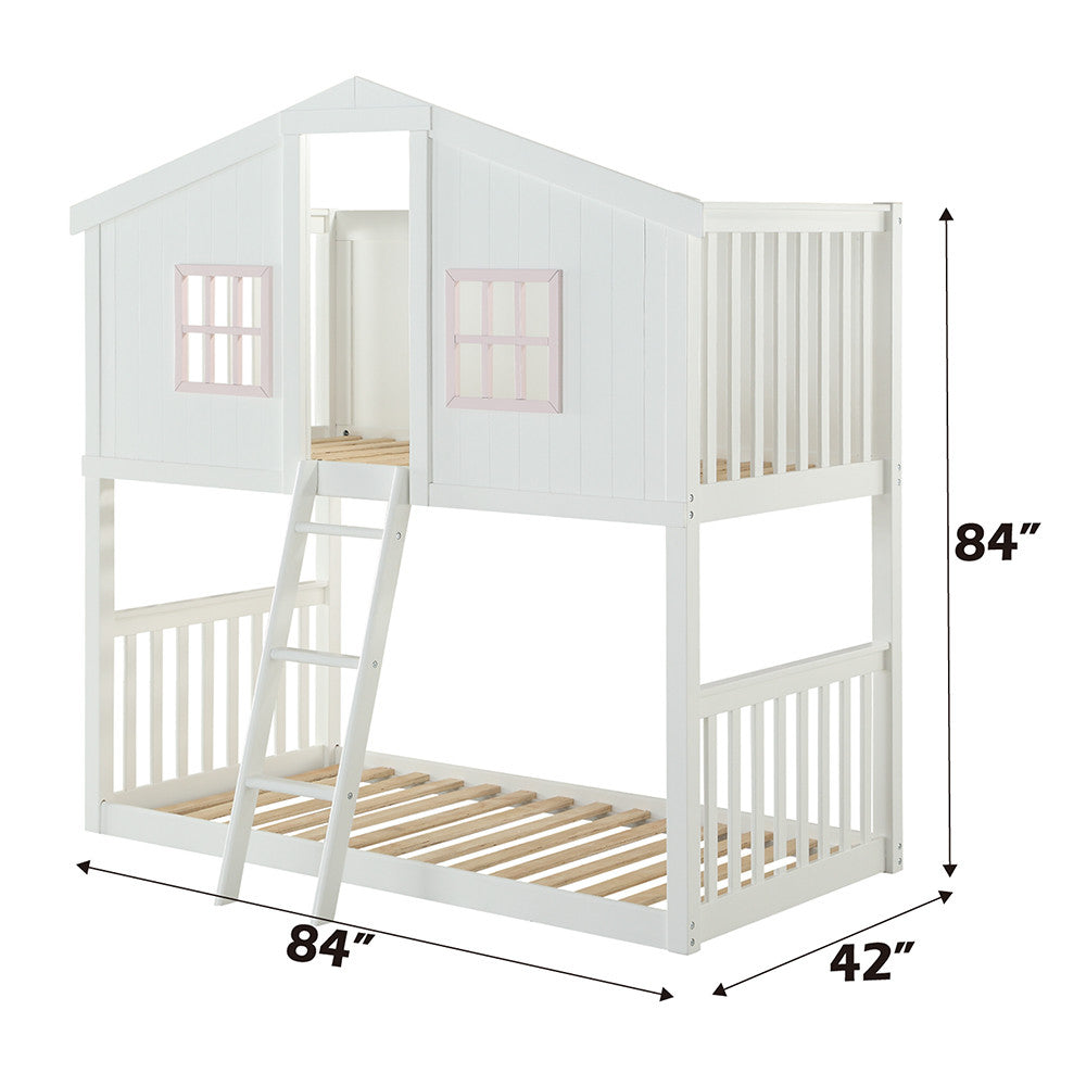 ACME 37410 Rohan Cottage Twin/Twin Bunk Bed