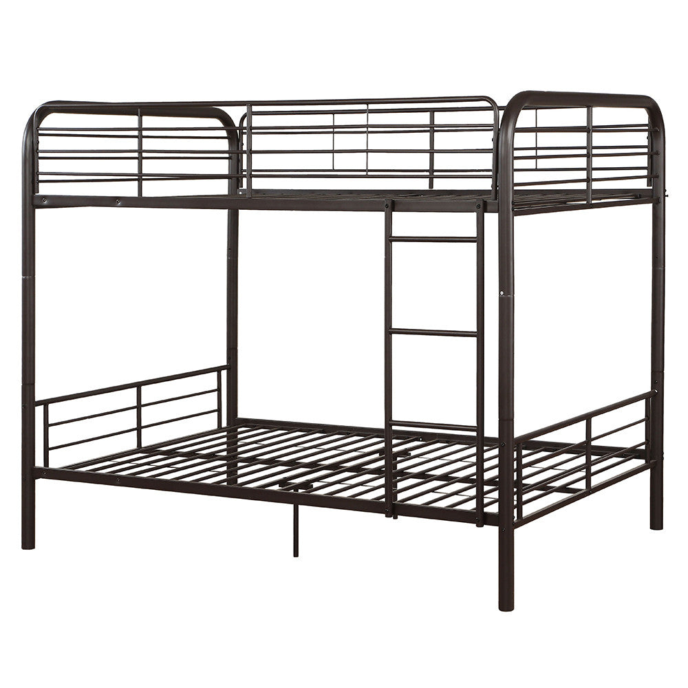 ACME 37433 Bristol Full/Full Bunk Bed, Dark Brown (1Set/2Ctn)