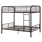 ACME 37433 Bristol Full/Full Bunk Bed, Dark Brown (1Set/2Ctn)